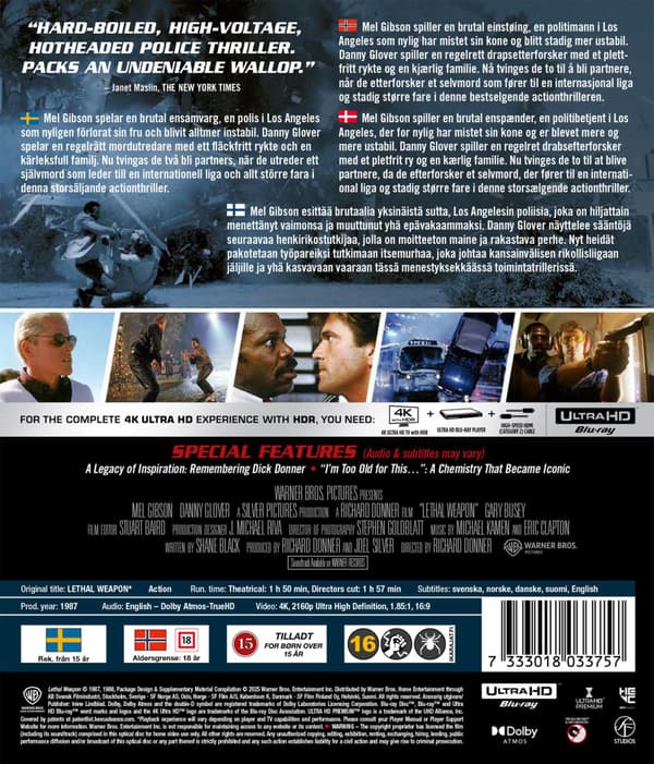Lethal Weapon (1987) (4K UHD)