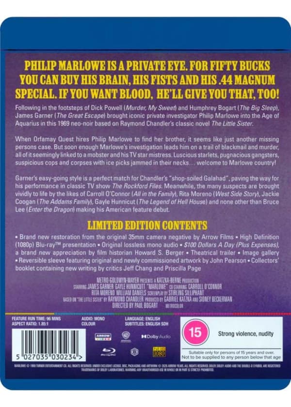 Marlowe (1969) (Blu-Ray) Limited Edition