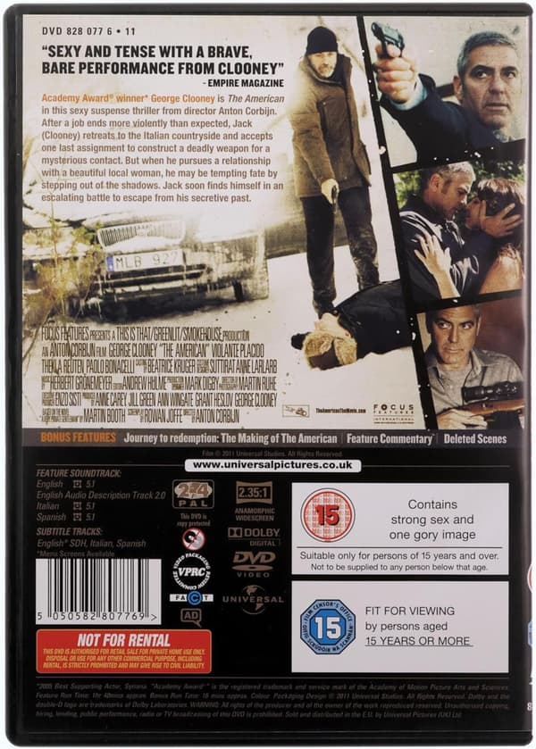 The American (2010) (DVD)