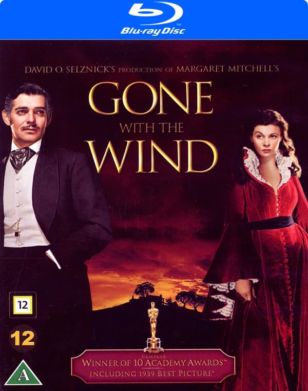 Gone With the Wind (1939) / Borta med vinden (Blu-Ray)