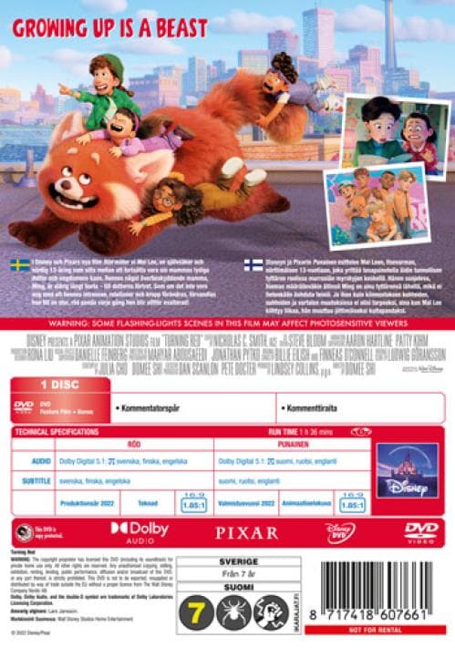 Turning Red (2022) (DVD)