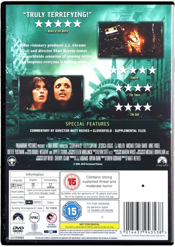 Cloverfield (2008) (DVD)