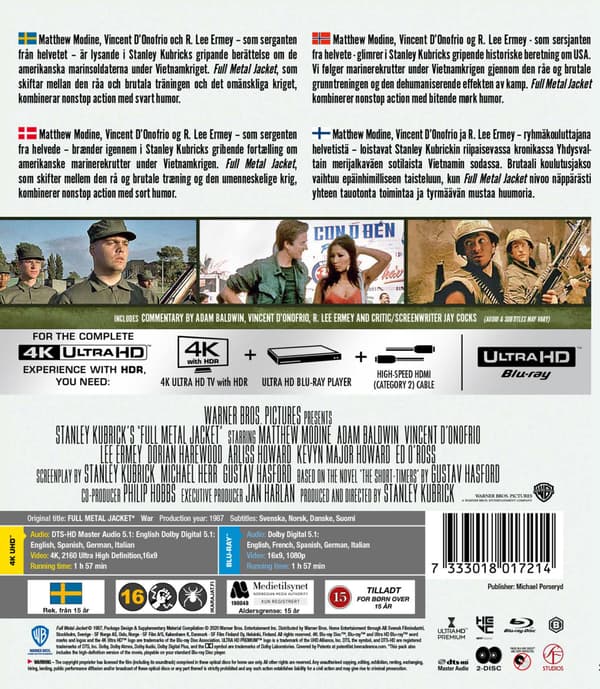 Full Metal Jacket (1987) (4K UHD)