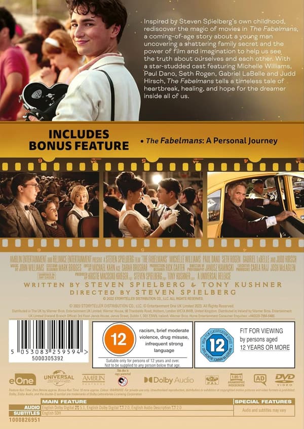 The Fabelmans (2022) (DVD)