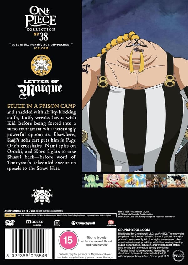One Piece - Collection 38 (DVD)