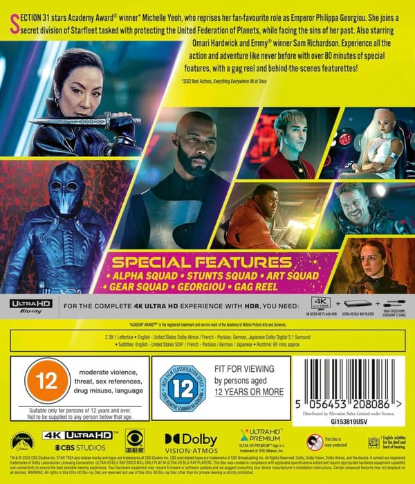 Star Trek: Section 31 (2025) (4K UHD)