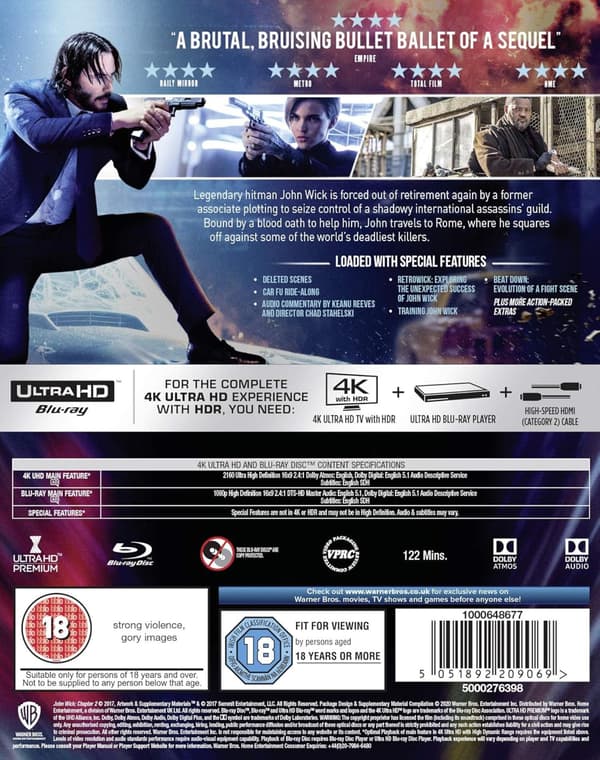 John Wick: Chapter 2 (2017) (4K UHD)