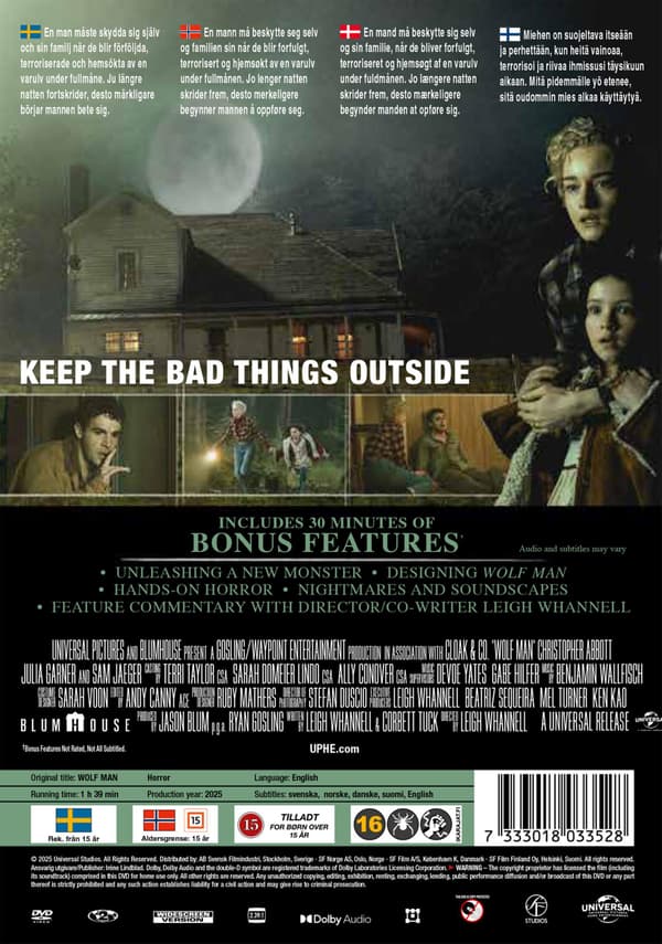 Wolf Man (2025) (DVD)
