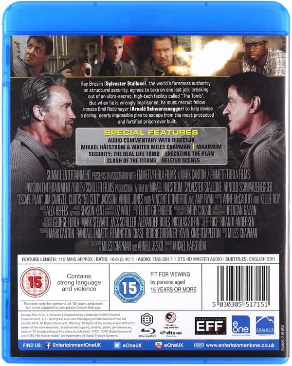 Escape Plan (2013) (Blu-Ray)
