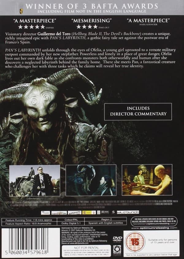 Pans Labyrinth (2006) (DVD)