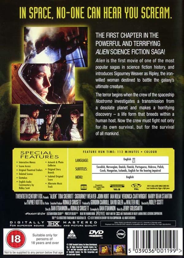 Alien (1979) (DVD)