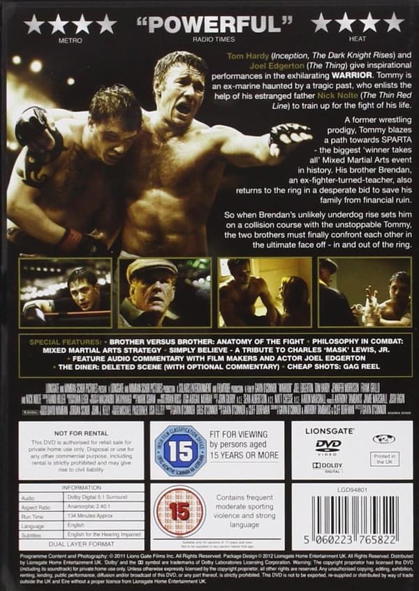 Warrior (2011) (DVD)