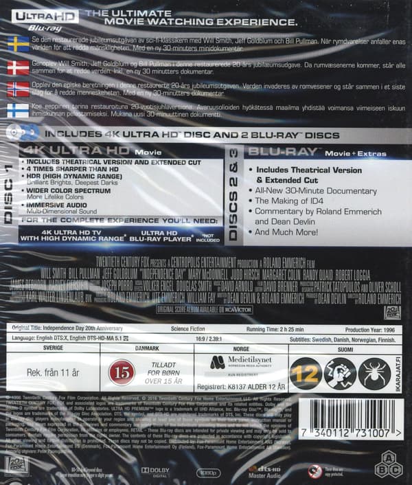 Independence Day (1996) (4K UHD)