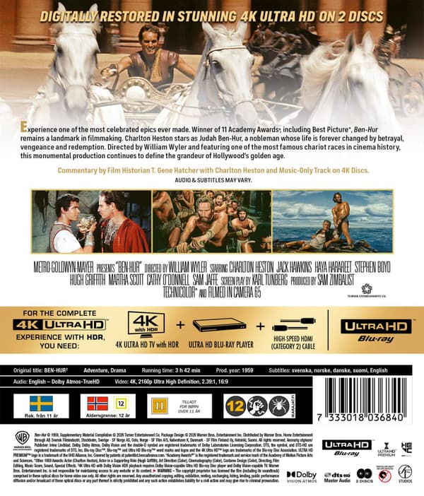 Ben Hur (1959) (4K UHD)