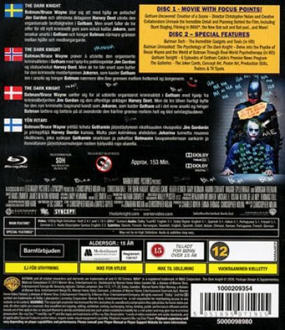 The Dark Knight (2008) (Blu-Ray)