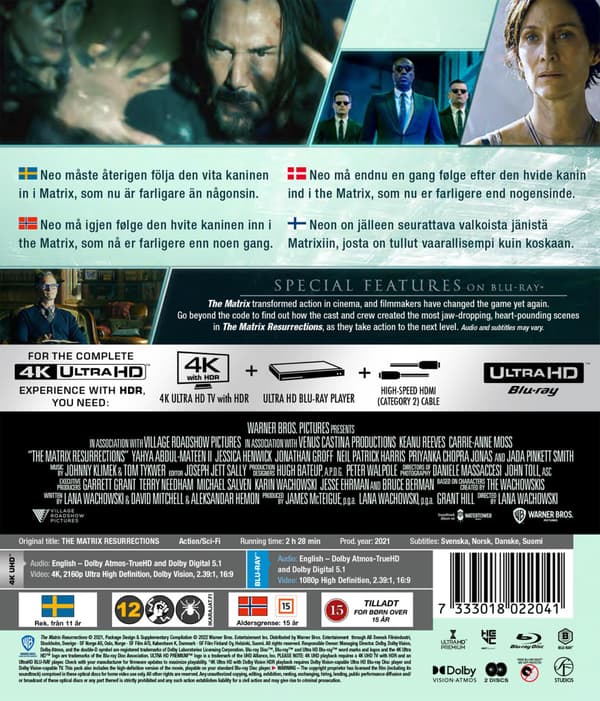 Matrix 4: Resurrections (2021) (4K UHD)