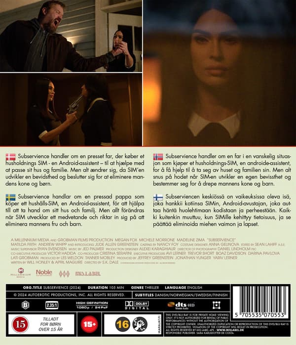 Subservience (2024) (Blu-Ray)