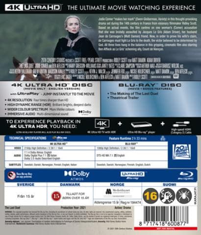 The Last Duel (2021) (4K UHD)