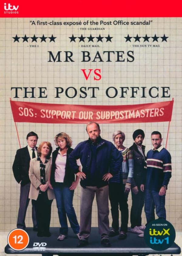 Mr Bates vs. The Post Office (2024) Mini Series (DVD)