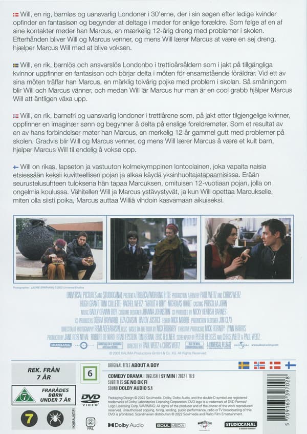 About a Boy (2002) / Om en pojke (DVD)