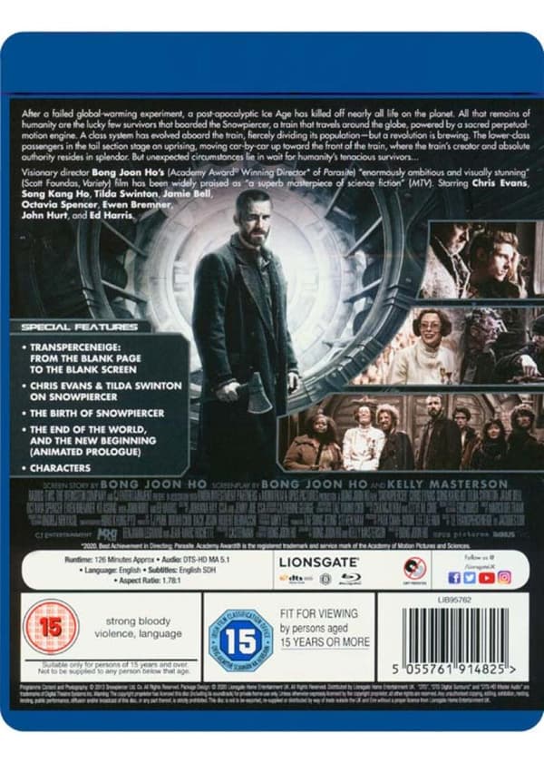 Snowpiercer (2013) (Blu-Ray)