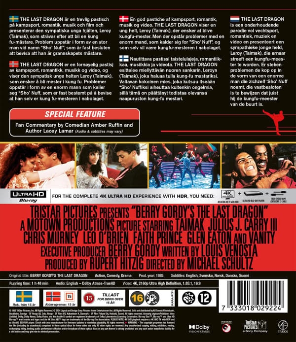 The Last Dragon (1985) (4K UHD)