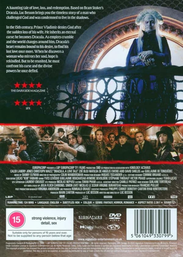 Dracula (aka Dracula: A Love Tale) (2025) (DVD)