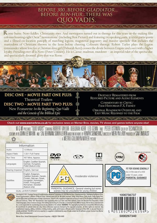 Quo Vadis (1951) (DVD)