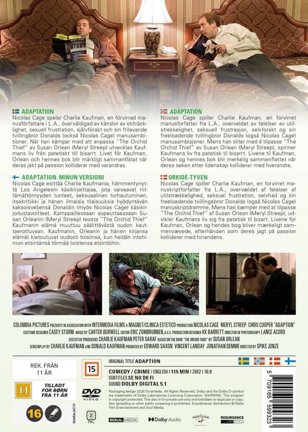 Adaptation. (2002) (DVD)