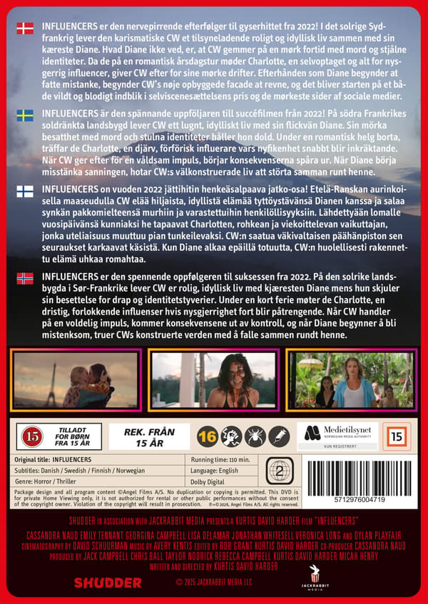 Influencers (2025) (DVD)