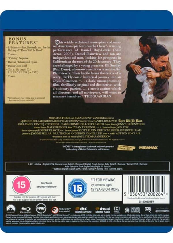 There Will Be Blood (2007) (Blu-Ray)