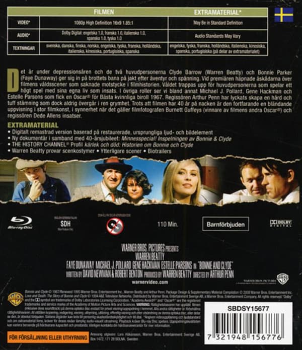 Bonnie And Clyde (1967) (Blu-Ray)