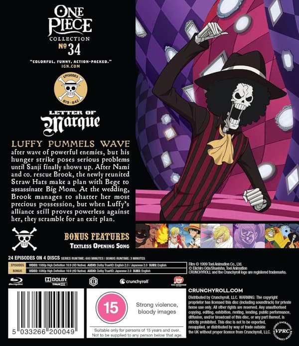 One Piece - Collection 34 (Blu-Ray)