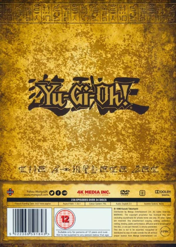 Yu-Gi-Oh! The Complete Series (2000 2006) (DVD)