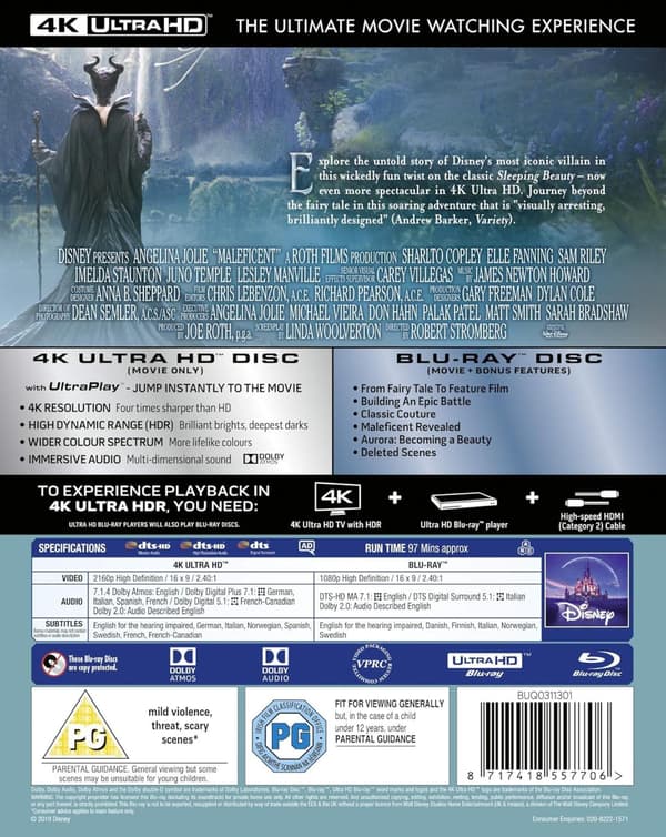 Maleficent (2014) (4K UHD)