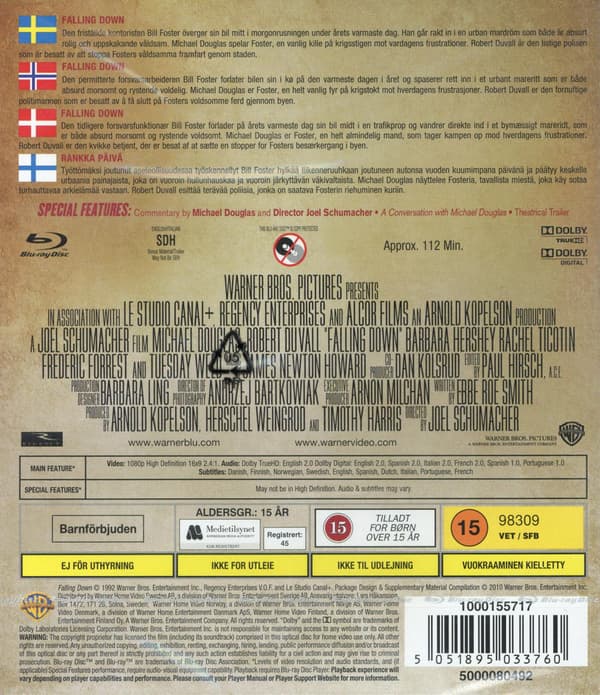Falling Down (1993) (Blu-Ray)