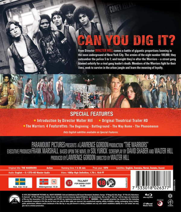 The Warriors (1979) (Blu-Ray)