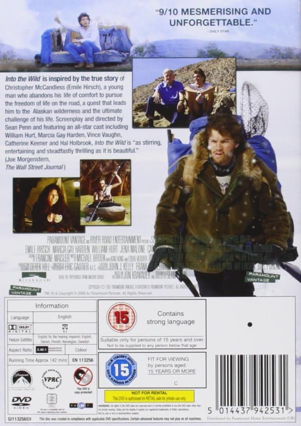 Into The Wild (2007) (DVD)
