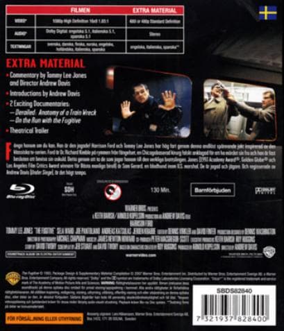 The Fugitive (1993) (Blu-Ray)
