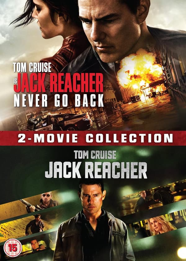 Jack Reacher 1 & 2 (2012 & 2016) (DVD)