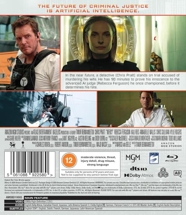 Mercy (2026) (Blu-Ray)