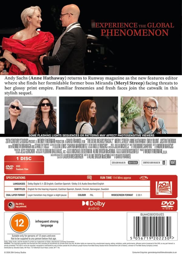 The Devil Wears Prada 2 (2026) (DVD)