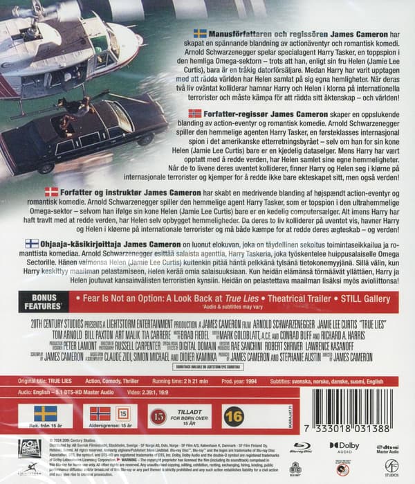 True Lies (1994) (Blu-Ray)