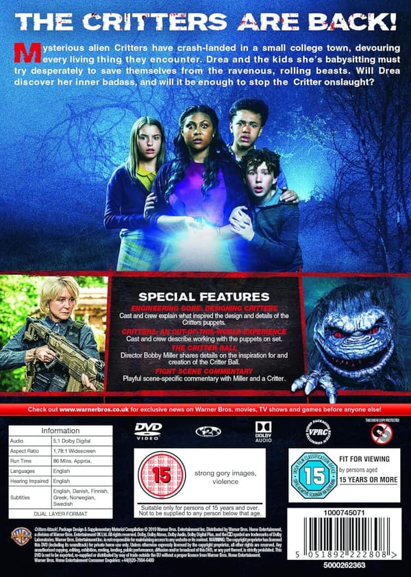 Critters 5: Attack! (2019) (DVD)