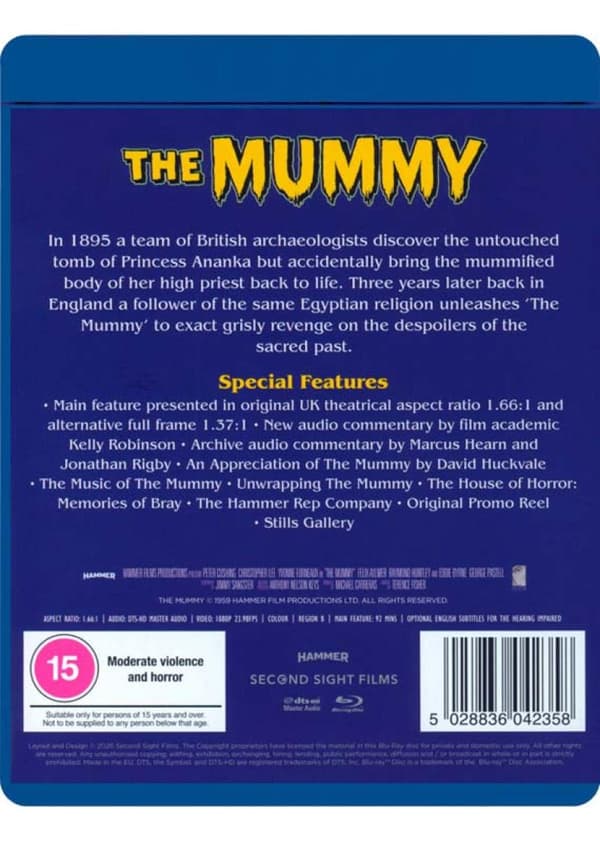 The Mummy (1959) (Blu-Ray)