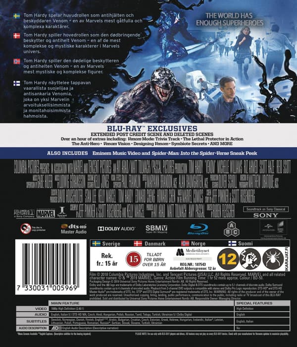 Venom (2018) (Blu-Ray)
