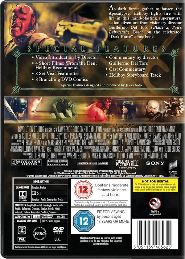 Hellboy (2004) (DVD)