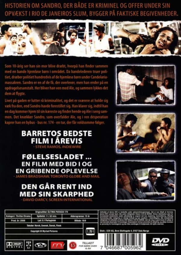 Last Stop 174 (2008) (DVD)