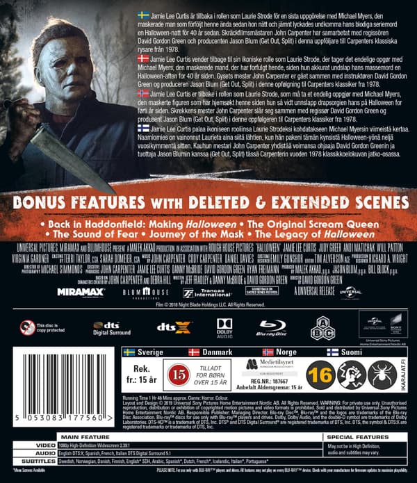 Halloween (2018) (Blu-Ray)