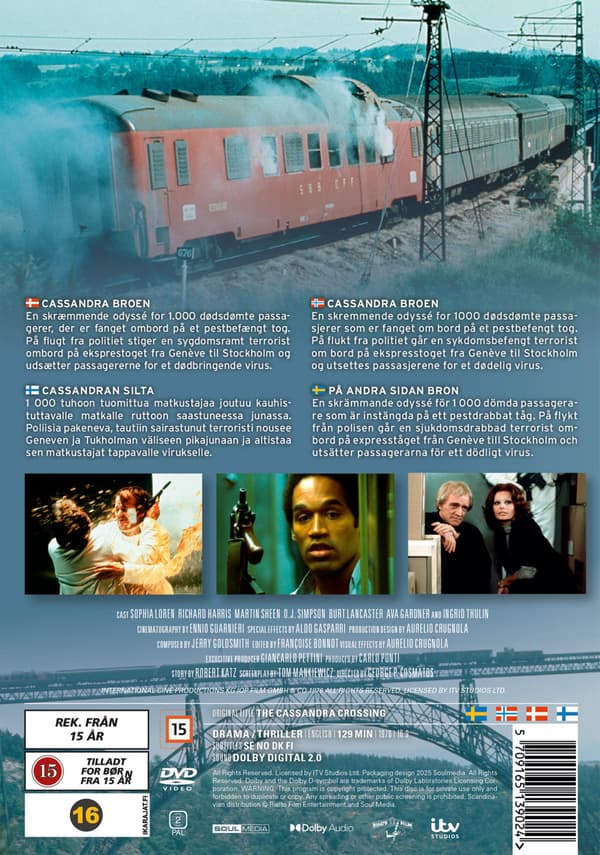 The Cassandra Crossing (1976) (DVD)